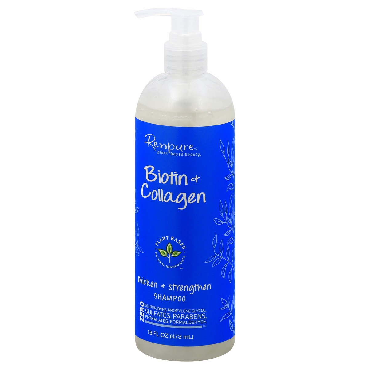 slide 9 of 12, Renpure Biotin & Collagen Thicken & Strengthen Shampoo 16 oz, 16 oz