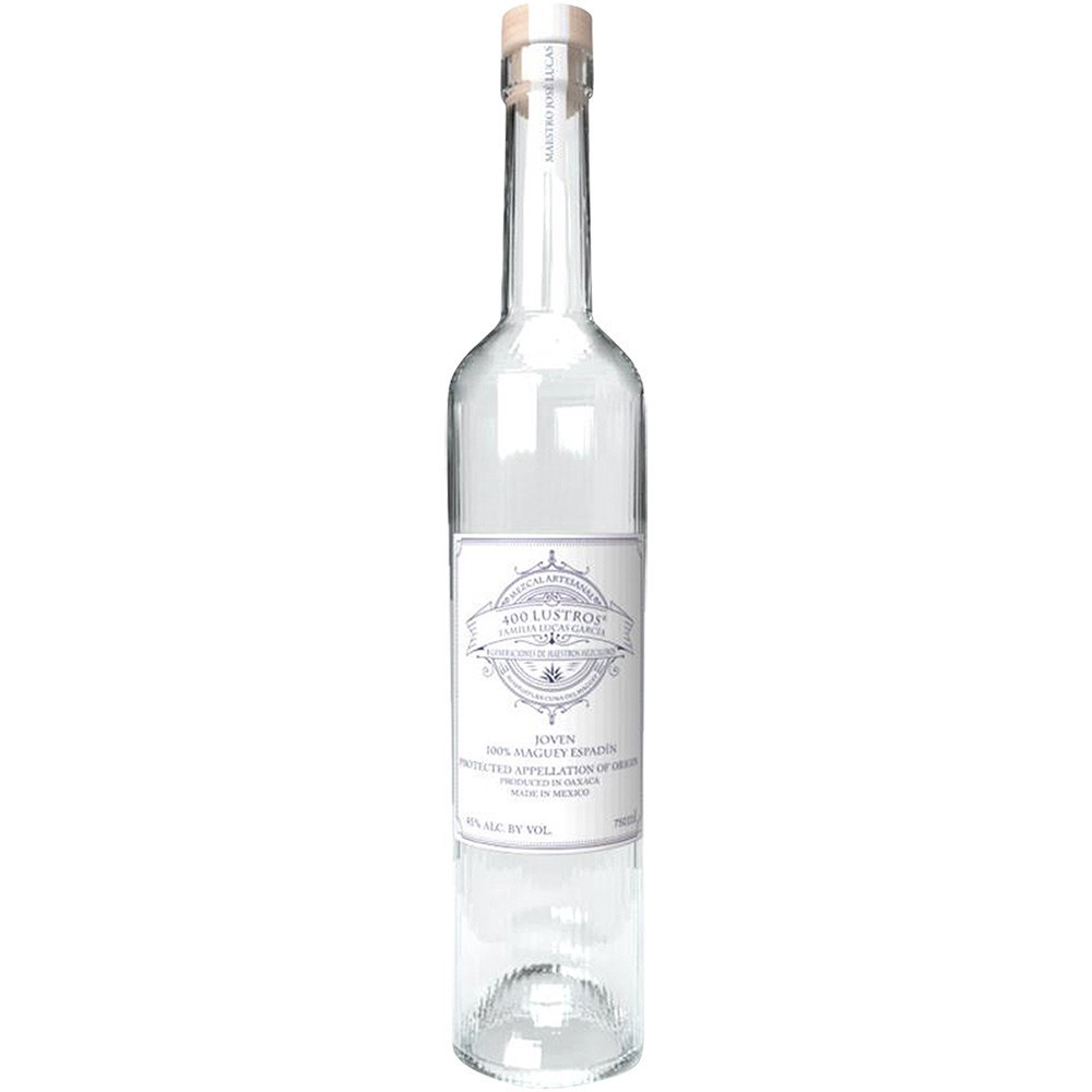 slide 1 of 1, 400 Lustros Joven Espadin Mezcal, 750 ml