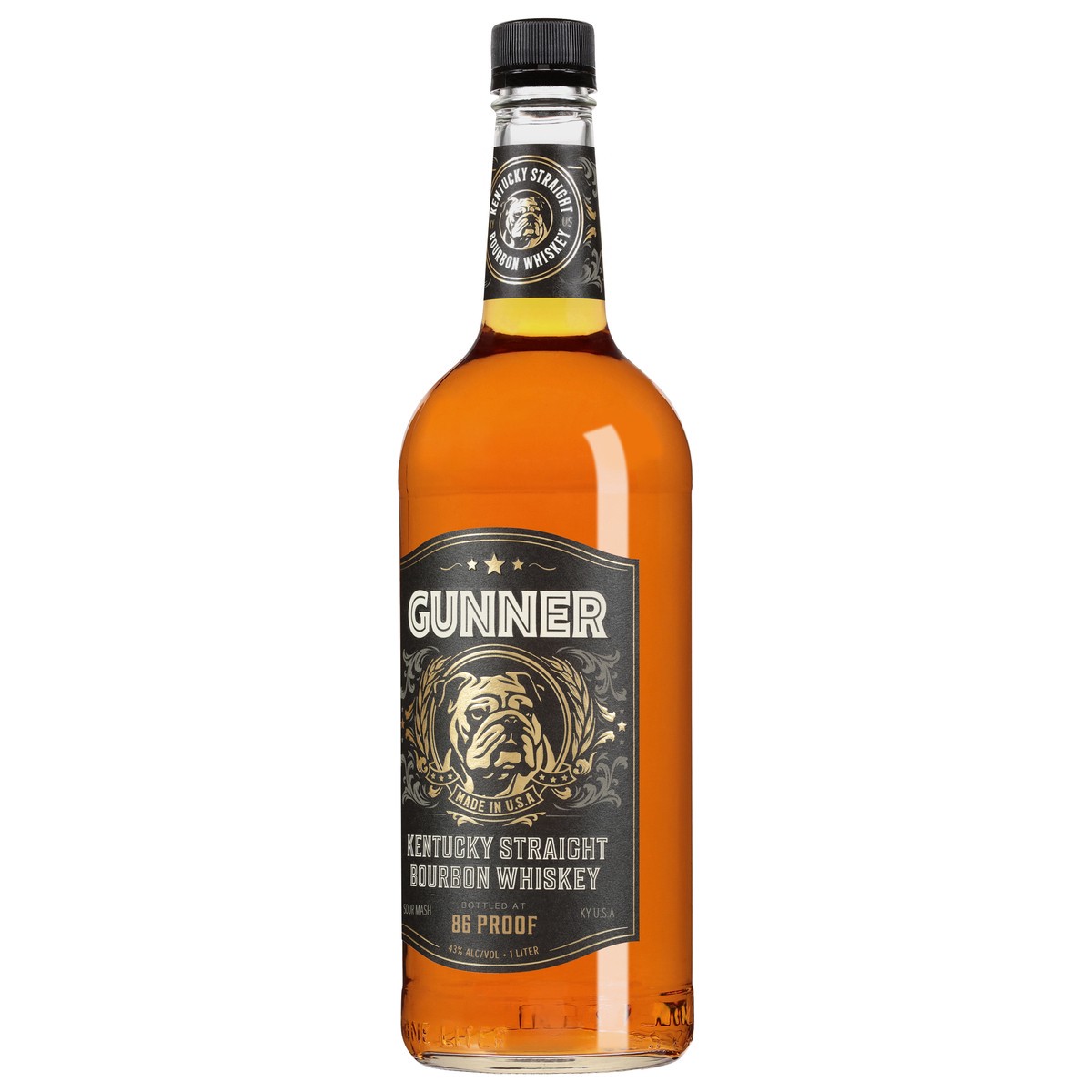 slide 2 of 4, Gunner Bourbon Liter, 1 liter