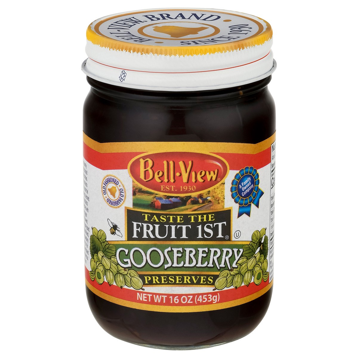 slide 2 of 14, Bell-View Taste The Fruit 1st Gooseberry Preserves 16 oz, 16 oz