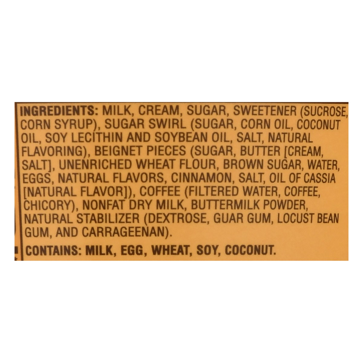 slide 9 of 10, New Orleans Ice Cream Co. Ultra Premium Cafe Au Lait & Beignets 16.0 oz, 16 oz