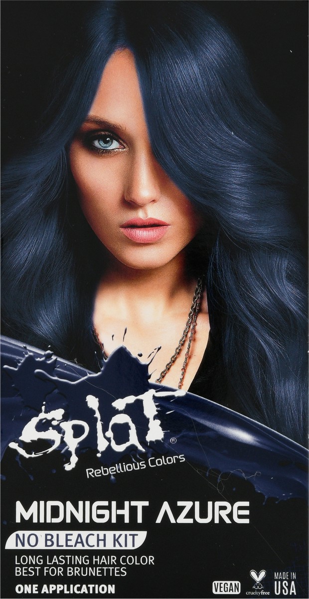 slide 8 of 13, Splat Midnight Azure Hair Color 1 ea, 1 ct