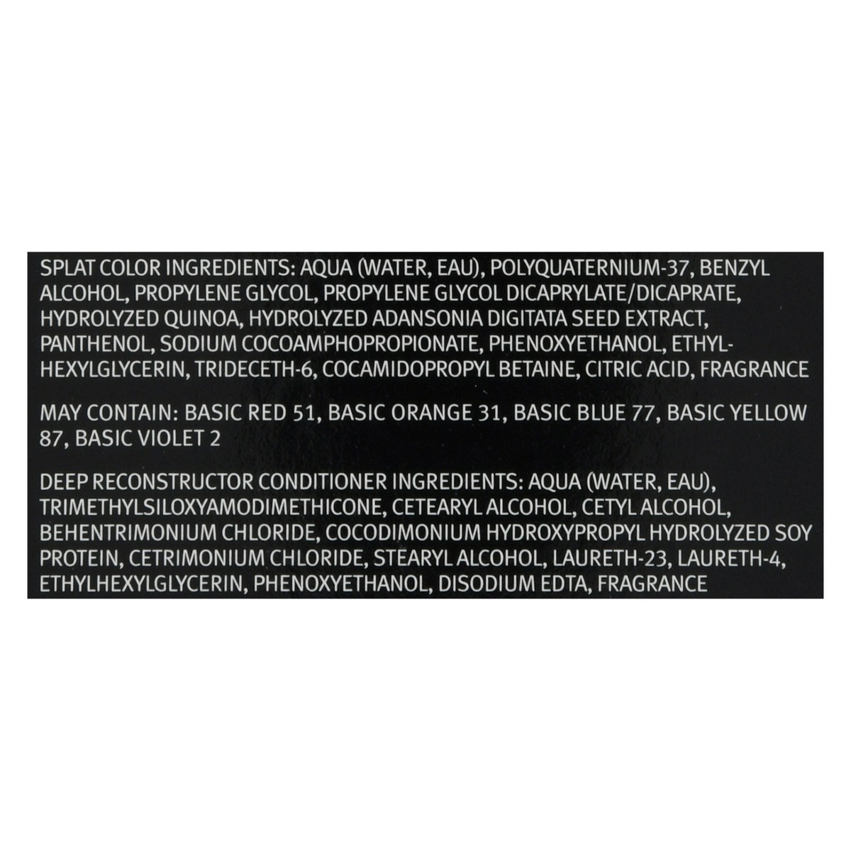 slide 2 of 13, Splat Midnight Azure Hair Color 1 ea, 1 ct