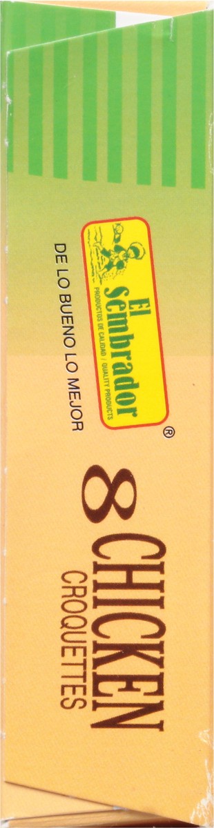 slide 7 of 9, El Sembrador Chicken Croquettes 8 ea, 8 ct