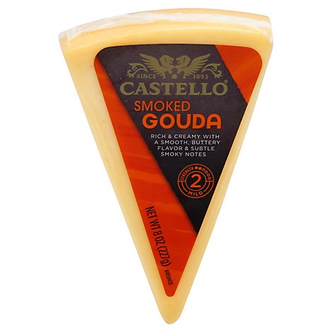 slide 1 of 1, Castello Smoked Gouda, 8 oz