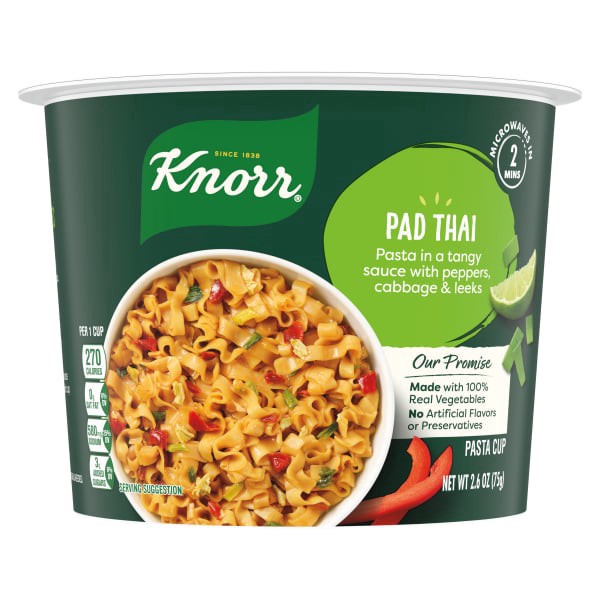 slide 14 of 17, Knorr Pasta Cup Pad Thai 2.6 oz, 2.6 oz