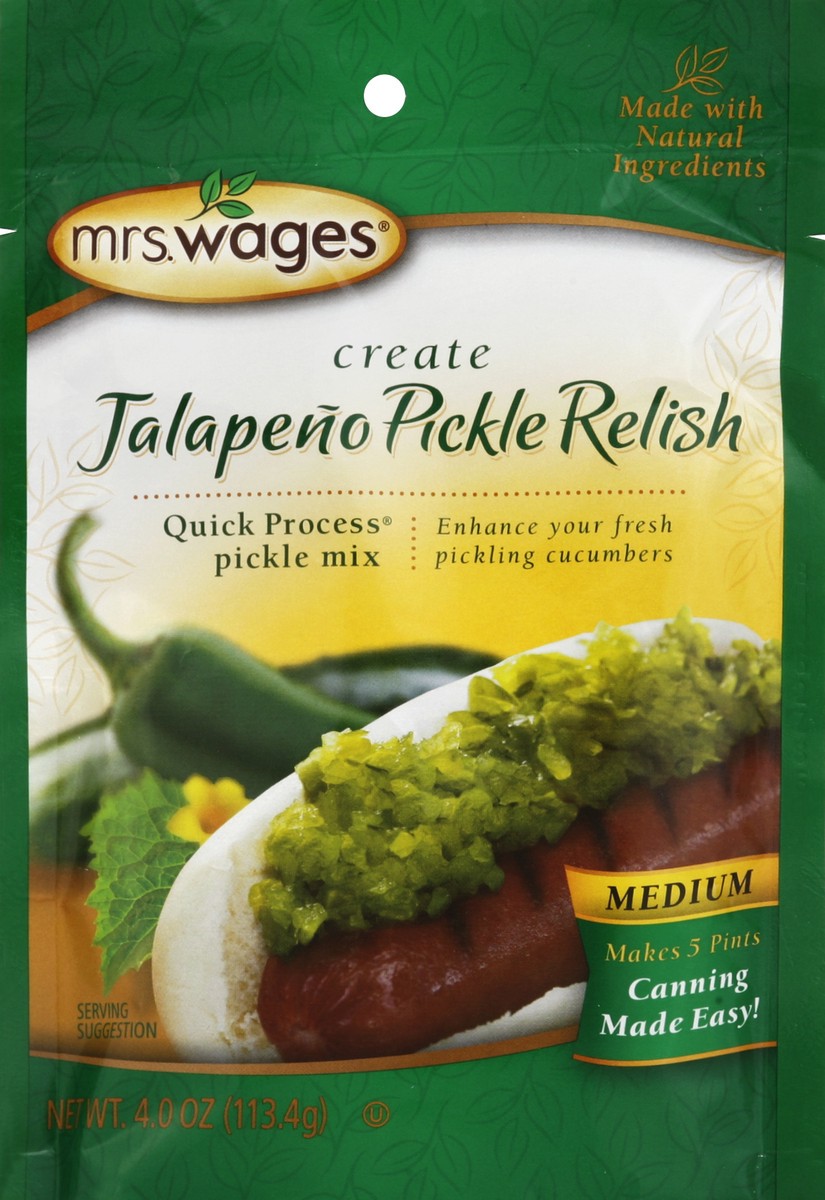 slide 2 of 2, Mrs. Wages Pickle Mix 4 oz, 4 oz