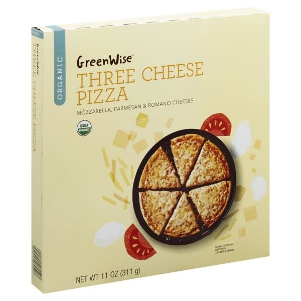 slide 1 of 1, GreenWise Organic Three Cheese Pizza, 11 oz