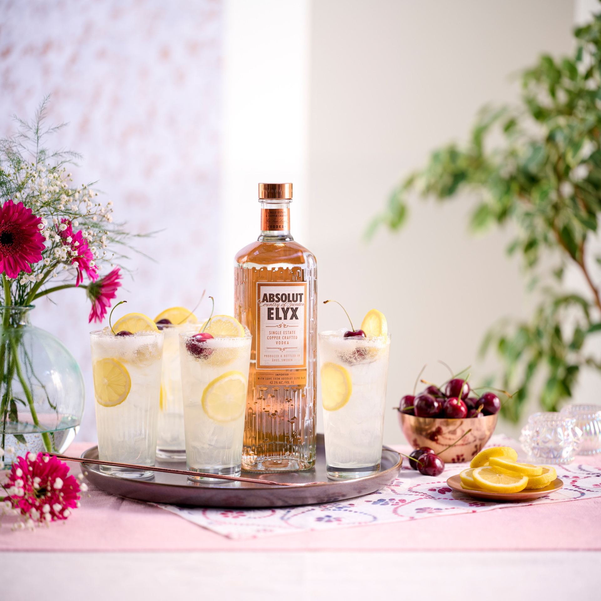 slide 6 of 8, Absolut Elyx Vodka Absolut Elyx Handcrafted Vodka, 1 L Bottle, 42.3% ABV, 1 liter