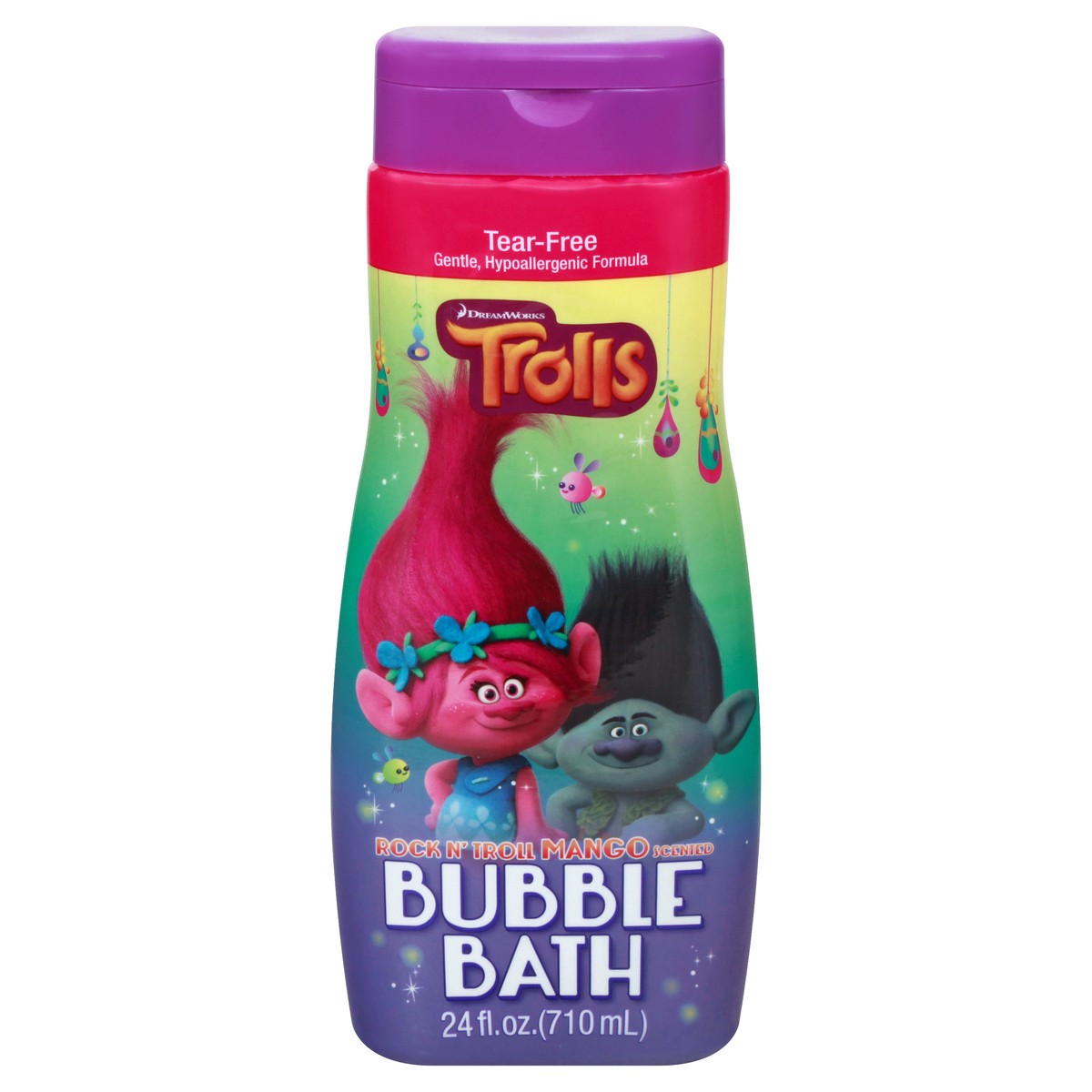 slide 1 of 9, Trolls Bubble Bath, 24 fl oz