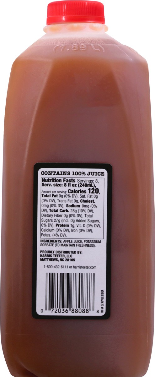 slide 5 of 13, Farmer's Market Apple Cider 64 oz, 1/2 gal