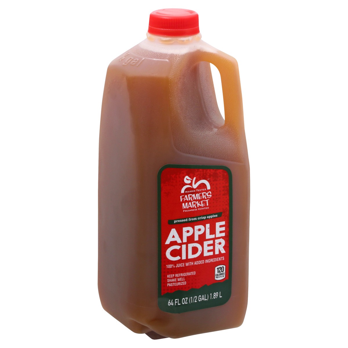 slide 7 of 13, Farmer's Market Apple Cider 64 oz, 1/2 gal
