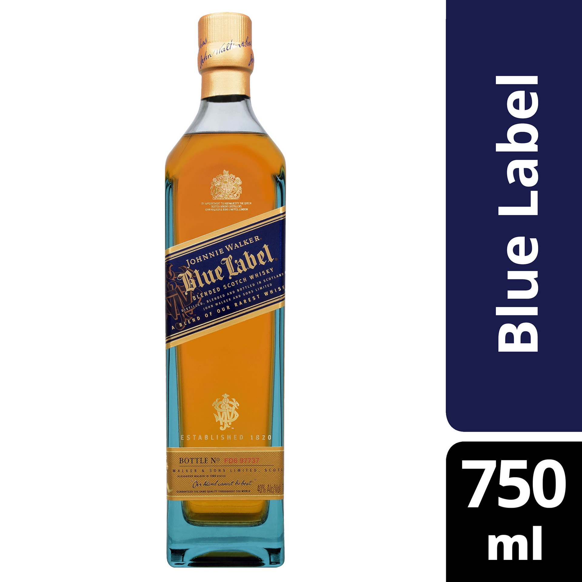 slide 4 of 6, Johnnie Walker Blue Label Blended Scotch Whisky, 750 mL, 750 ml