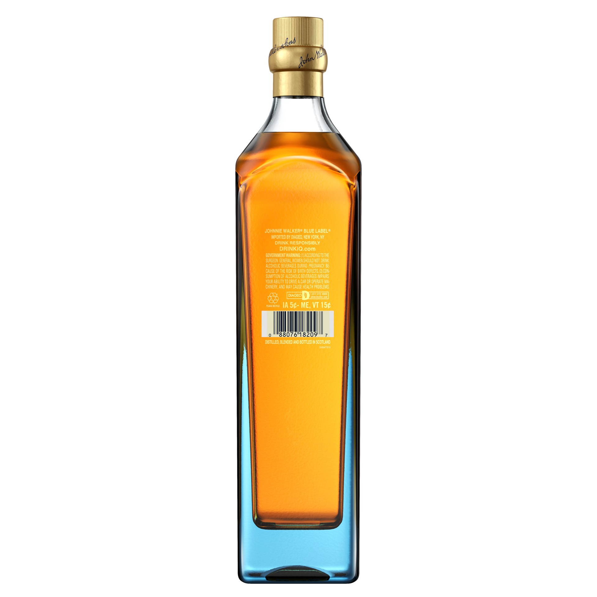 slide 3 of 6, Johnnie Walker Blue Label Blended Scotch Whisky, 750 mL, 750 ml