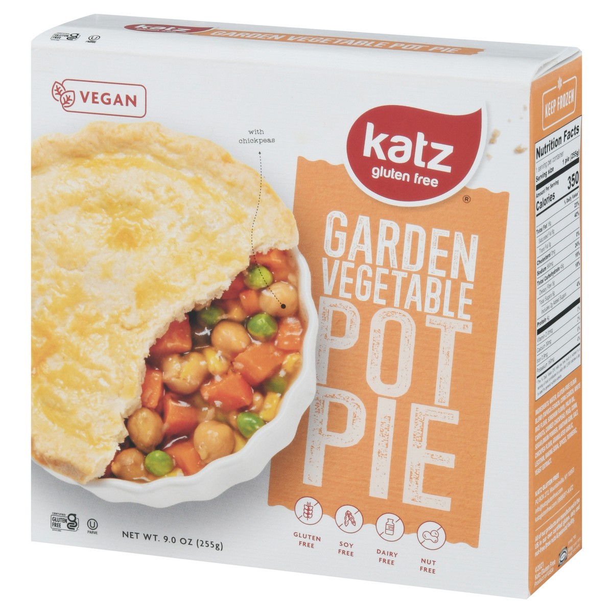 slide 4 of 9, Katz Gltn/Free Vegetable Pot Pie, 9 oz