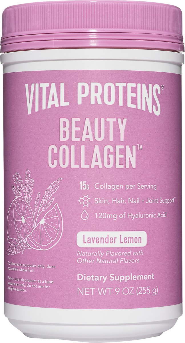 slide 3 of 4, Vital Proteins CollaGen Beauty Water Lavender Lemon, 9.17 oz