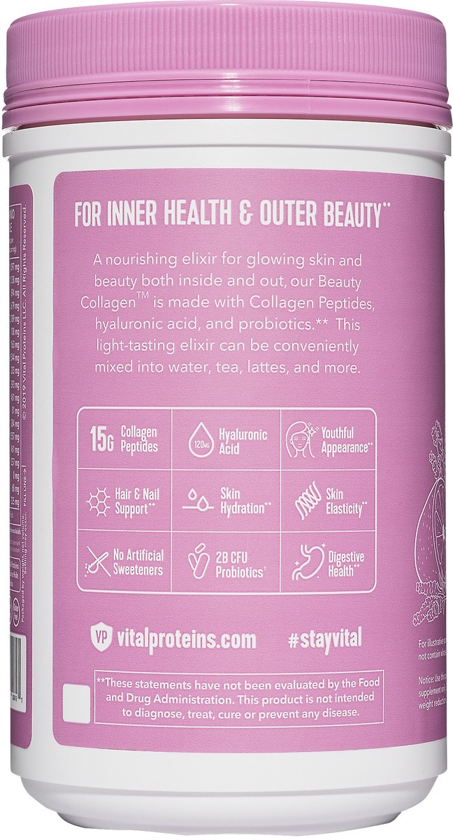 slide 2 of 4, Vital Proteins CollaGen Beauty Water Lavender Lemon, 9.17 oz