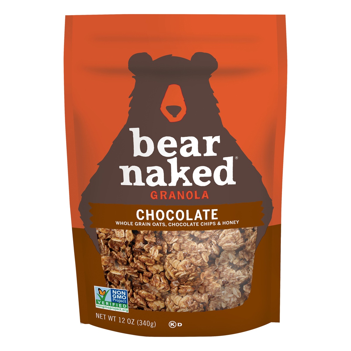 slide 1 of 1, Bear Naked Granola Chocolate Kosher, 12 oz