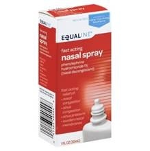 slide 1 of 1, Equaline Decongestant Nasal Spray, 1 fl oz