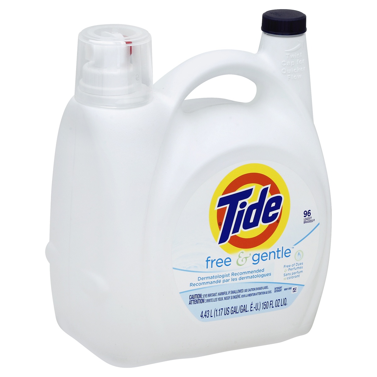 slide 1 of 2, Tide Detergent, 150 oz