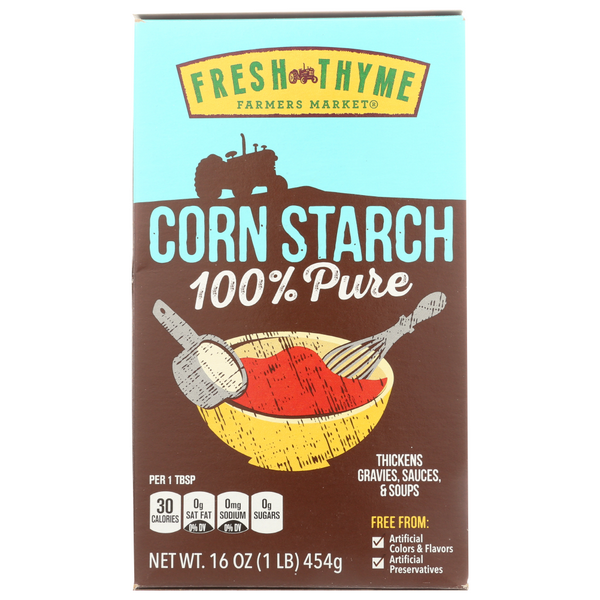 slide 1 of 1, Fresh Thyme Farmers Market 100% Pure Corn Starch, 1 ct