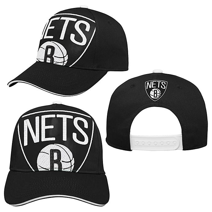 slide 1 of 1, NBA Big Face Toddler Pre-Curved Brooklyn Nets Snapback, 1 ct