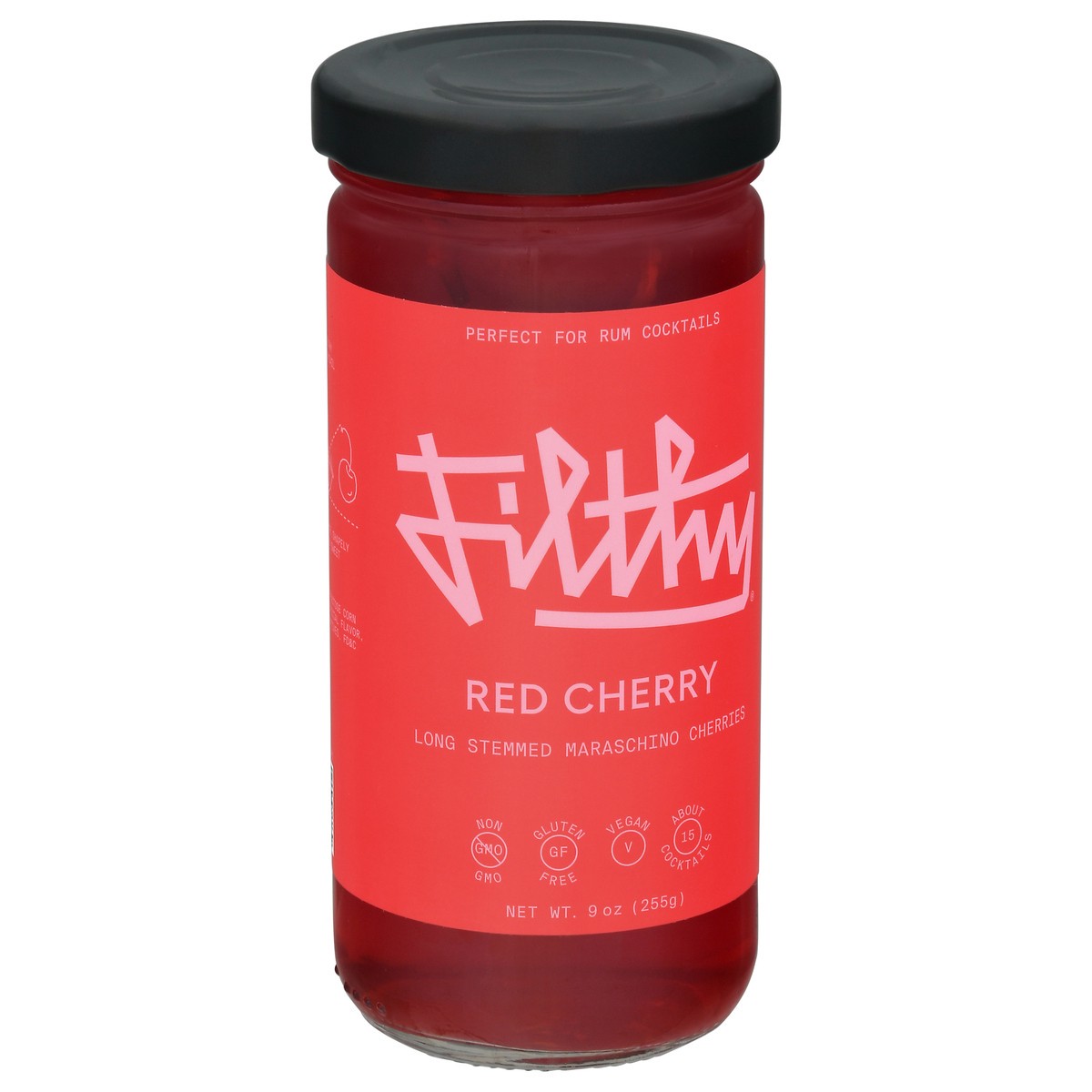 slide 6 of 9, Filthy Red Cherry, 8 oz