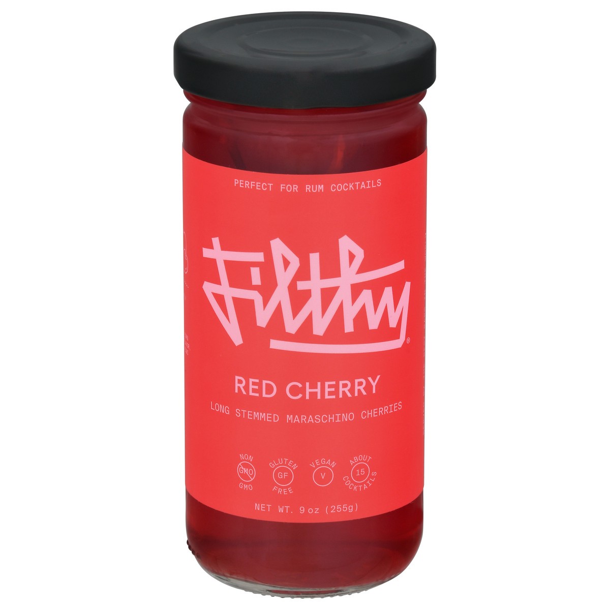 slide 1 of 9, Filthy Red Cherry, 8 oz