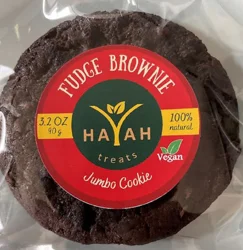 Hayah Treats Fudge Brownie Cookie 3.2Oz
