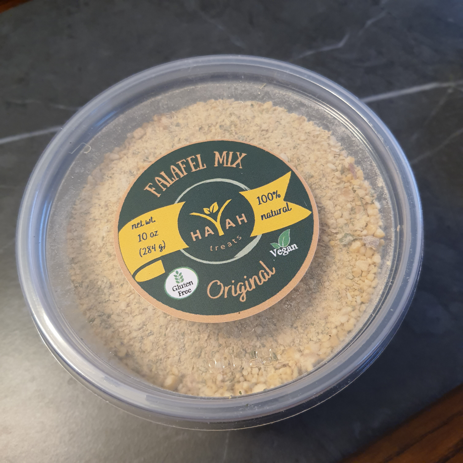 slide 1 of 1, Falafel Dry Mix - Premium Blend (Slightly Spicy), 10 oz