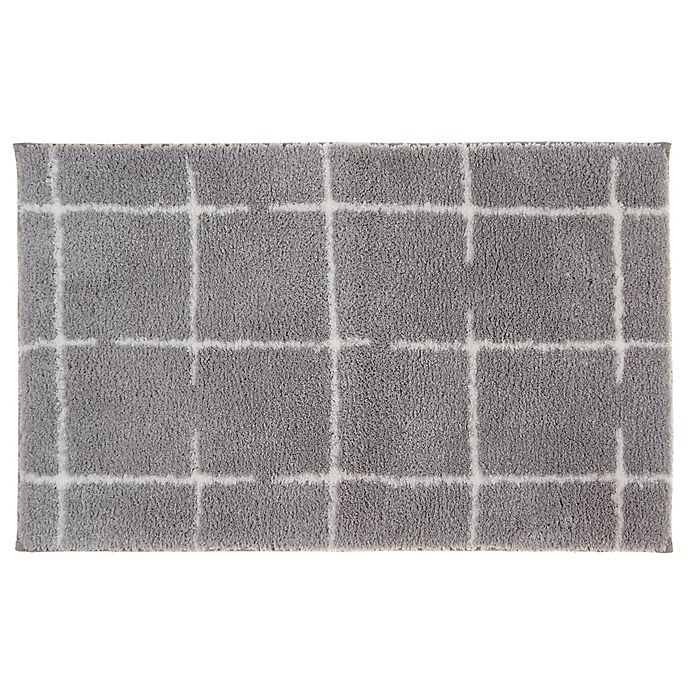 slide 1 of 1, Salt Bath Rug - Alloy'', 20 in x 32 in