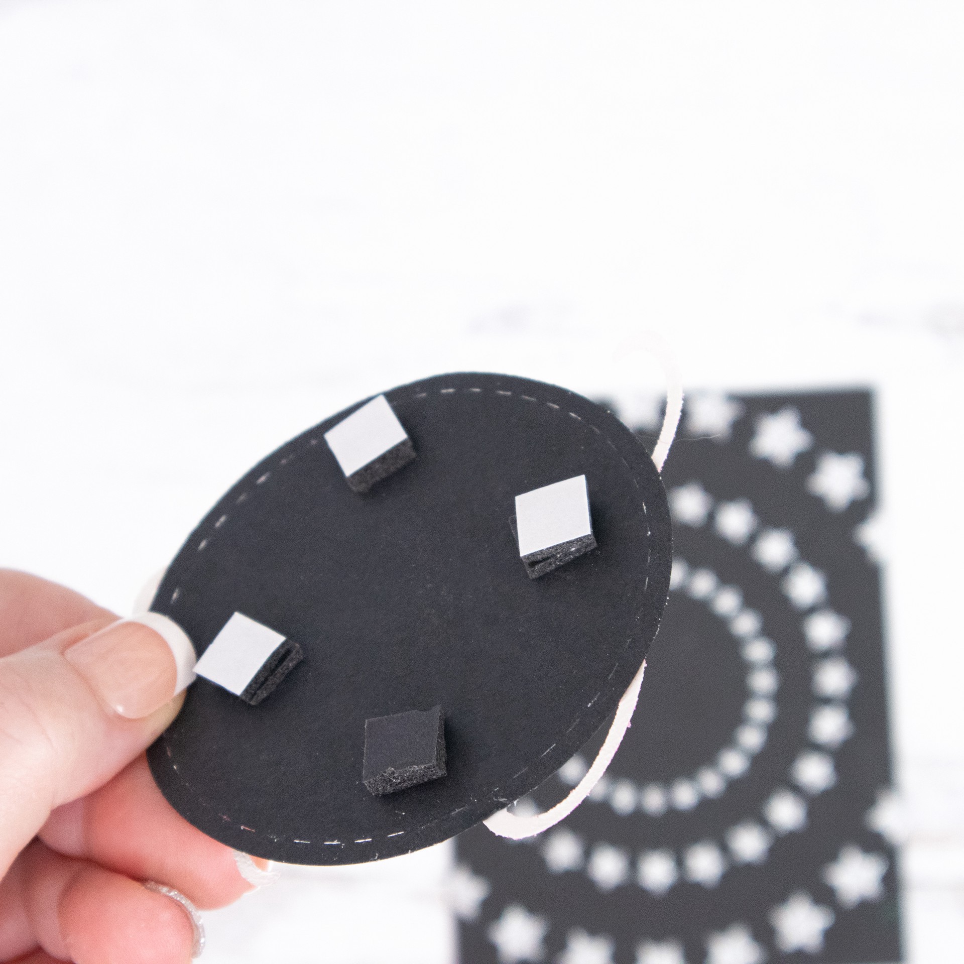 slide 3 of 5, Icraft Black 3d Foam Squares, 320ct., 320 ct