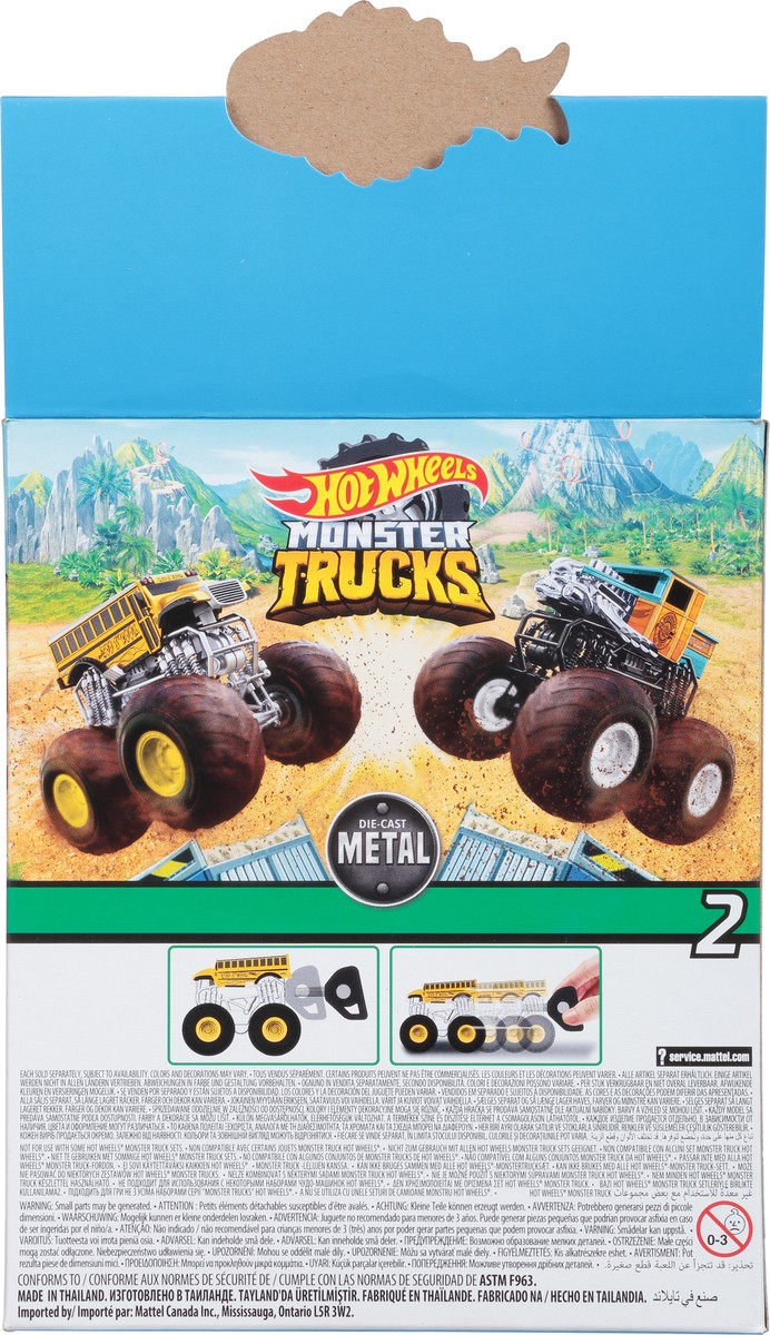 slide 6 of 9, Hot Wheels Monster Trucks Series 1 Mystery Trucks 1 ea Tray, 1 ea