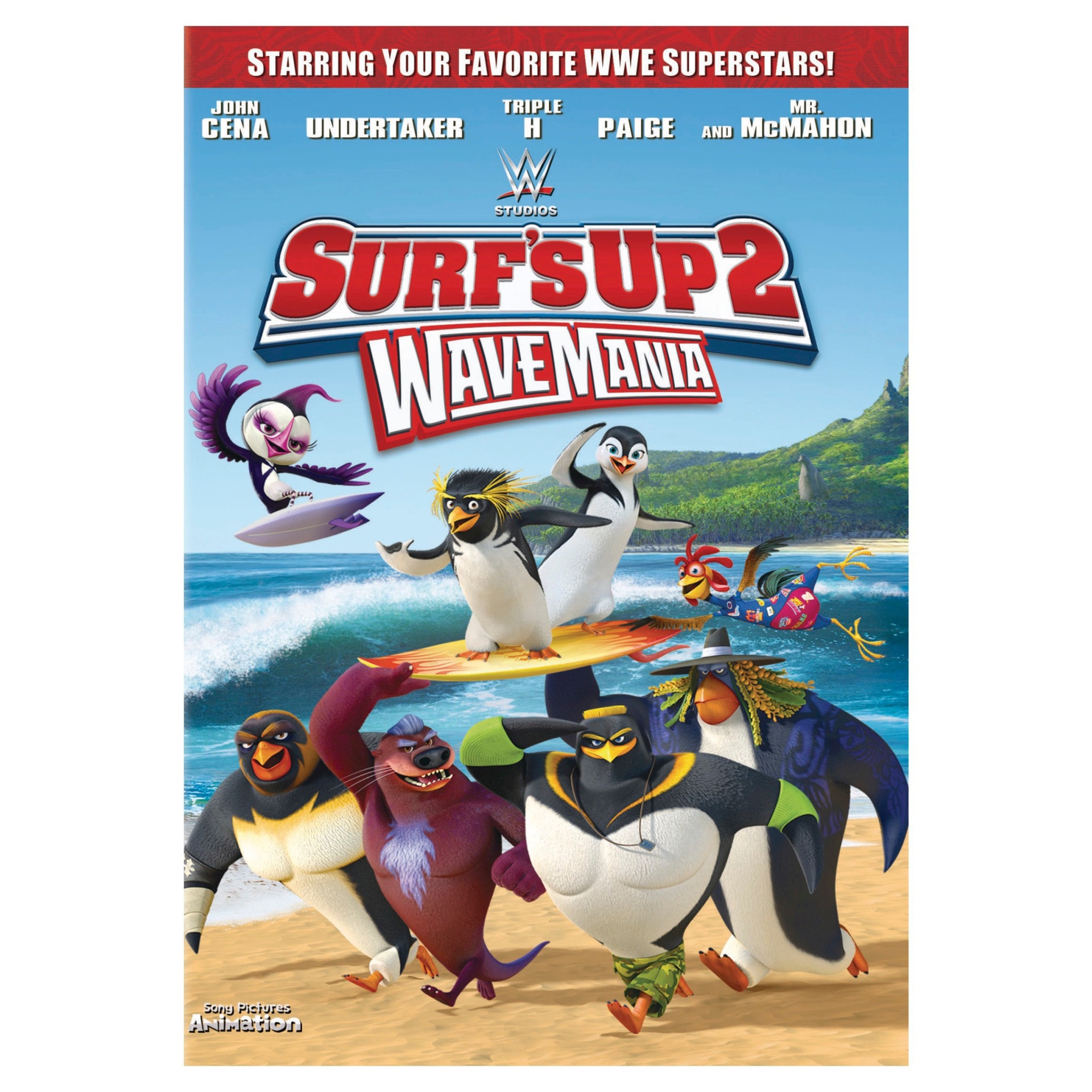 slide 1 of 1, Surf's Up 2: Wave Mania (DVD + Digital), 1 ct