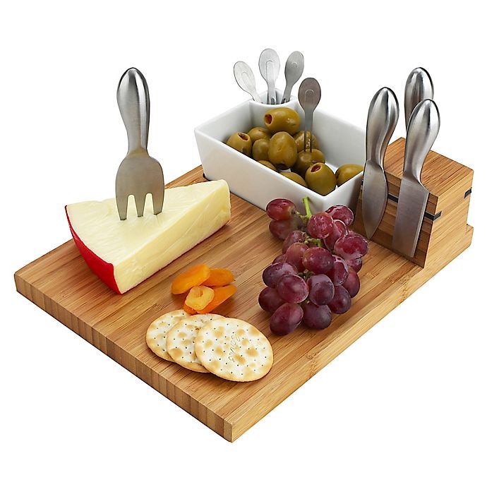 slide 2 of 4, Picnic At Ascot Buxton Cutting Board and Tools Set, 1 ct