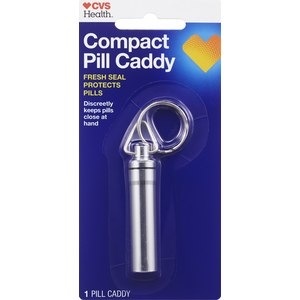 slide 1 of 1, CVS Health Compact Pill Caddy, 1 ct