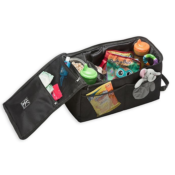 slide 1 of 5, J.L. Childress Backseat Butler Car Organizer - Black, 1 ct