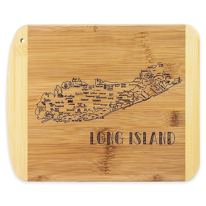 slide 1 of 1, Totally Bamboo Long Island Slice of Life Cutting Board, 1 ct