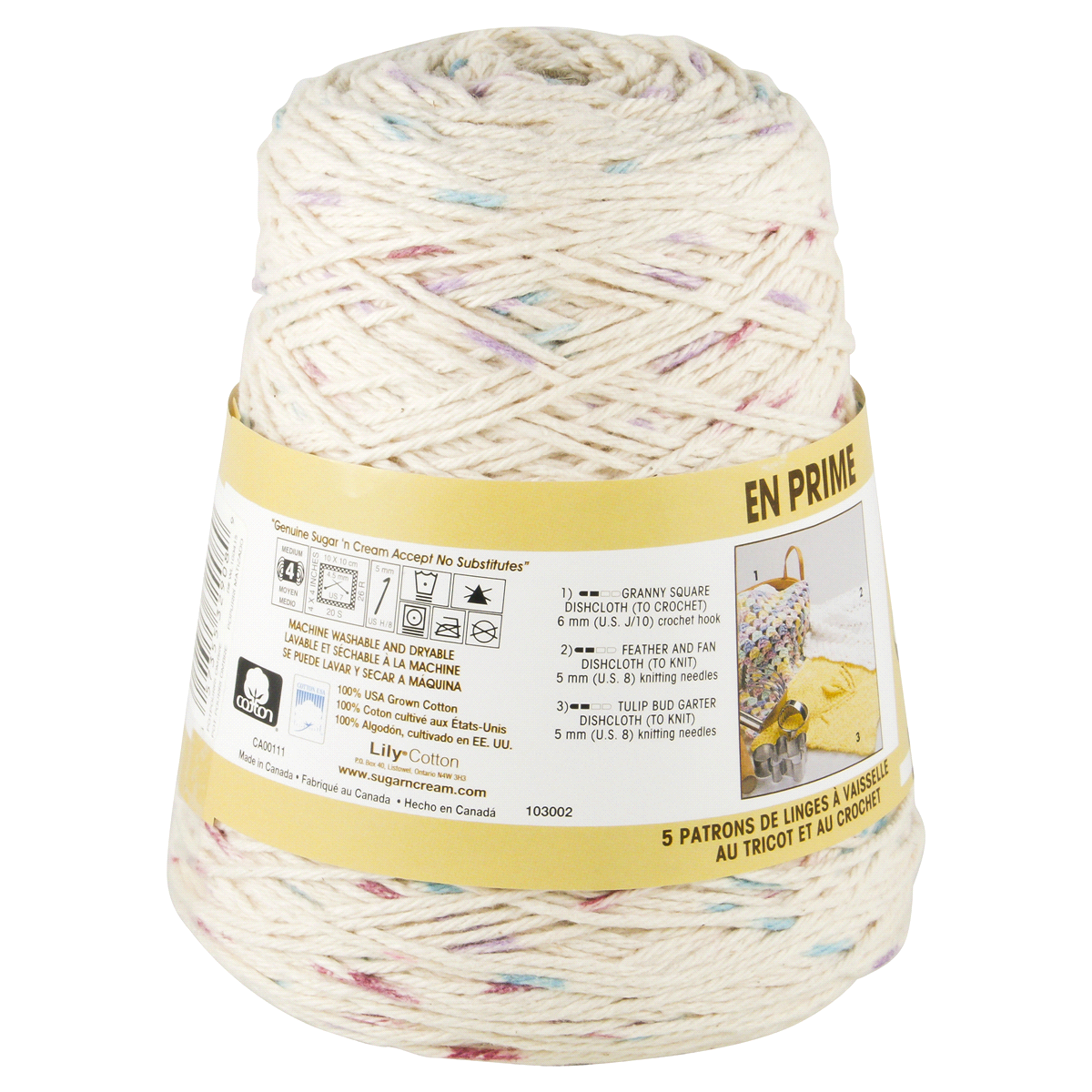 Lily Sugar'n Cream Yarn - Cones Potpourri