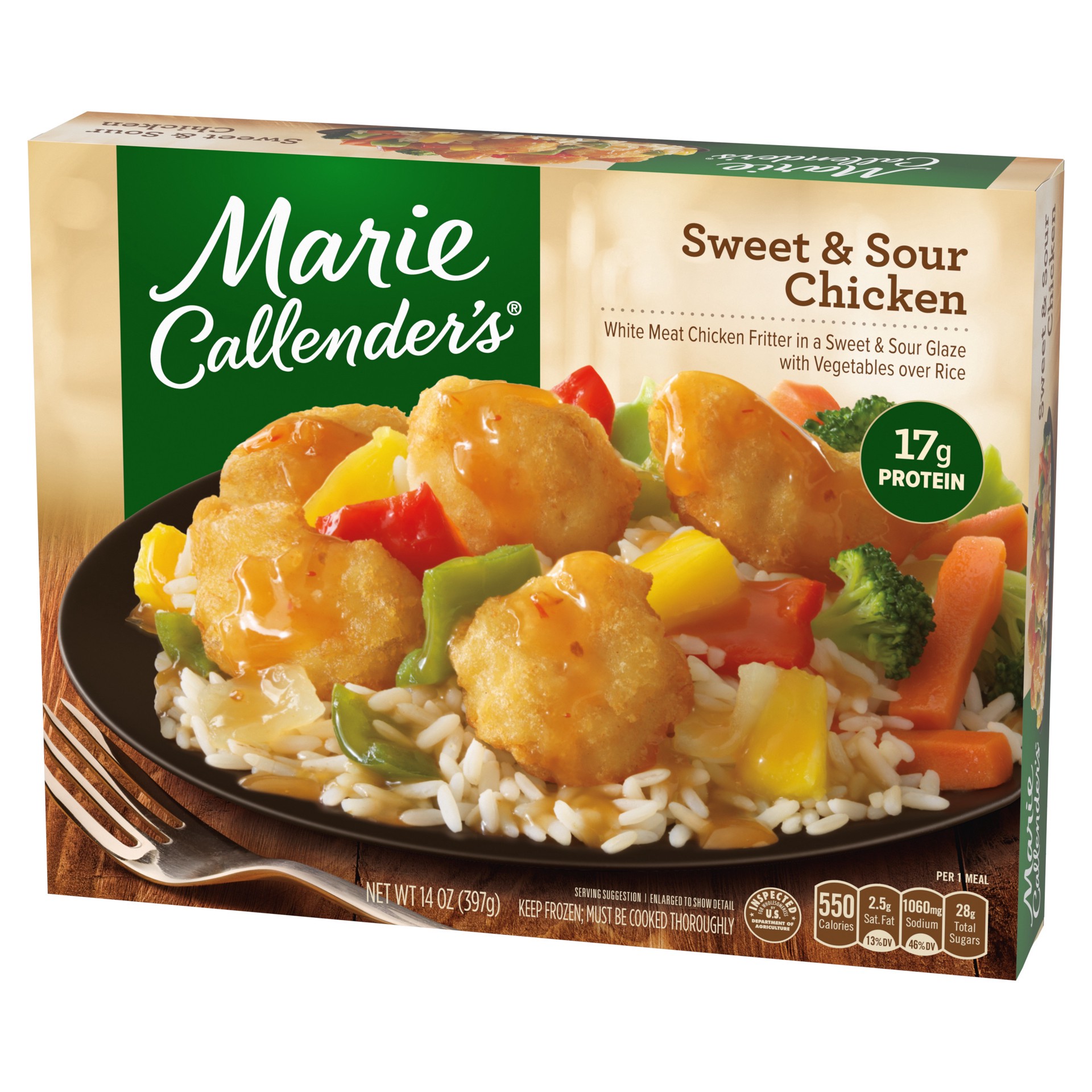 slide 5 of 5, Marie Callender's Sweet & Sour Chicken 14 oz, 14 oz