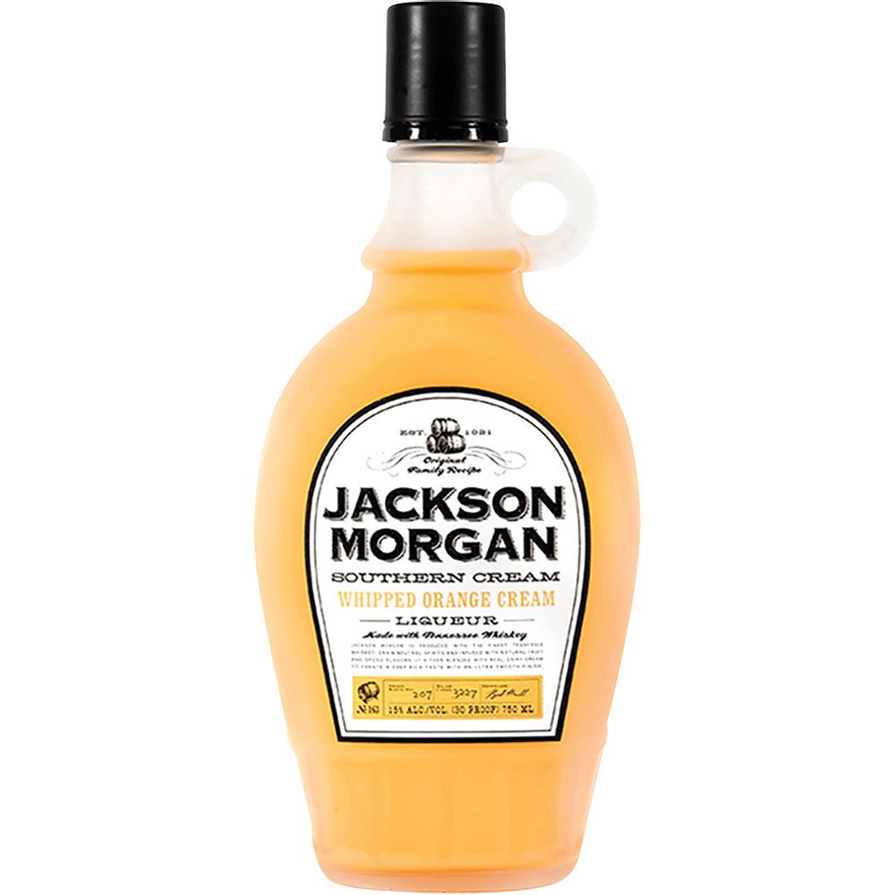 slide 1 of 1, Jackson Morgan Orange Cream Southern Cream Liqueur, 50 ml