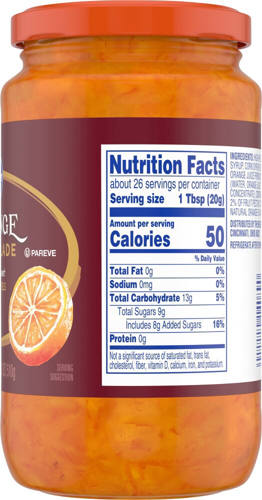 slide 2 of 4, Kroger Orange Marmalade - 18 oz, 18 oz