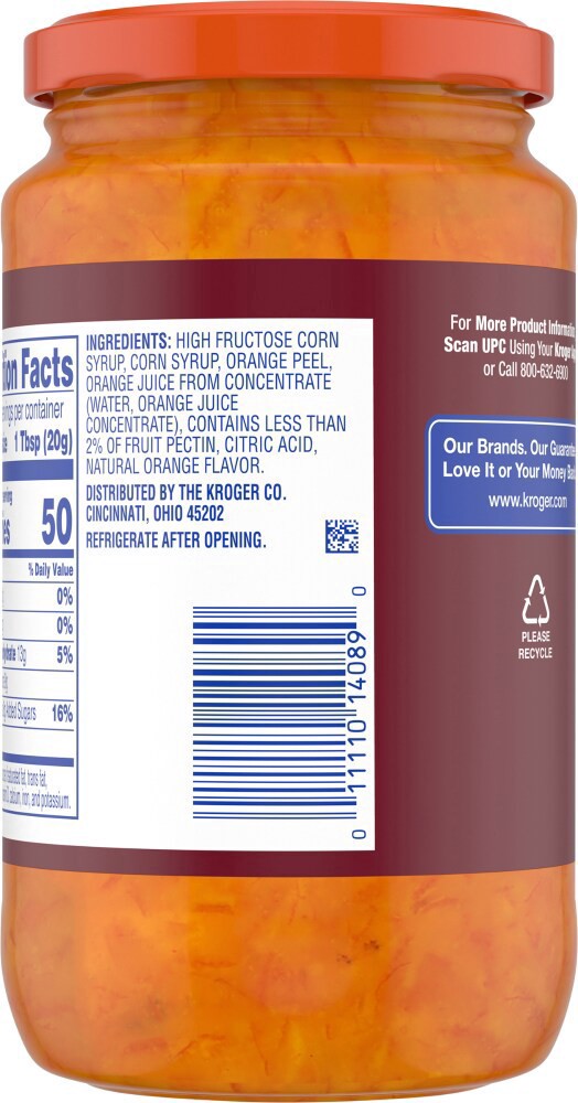slide 4 of 4, Kroger Orange Marmalade - 18 oz, 18 oz