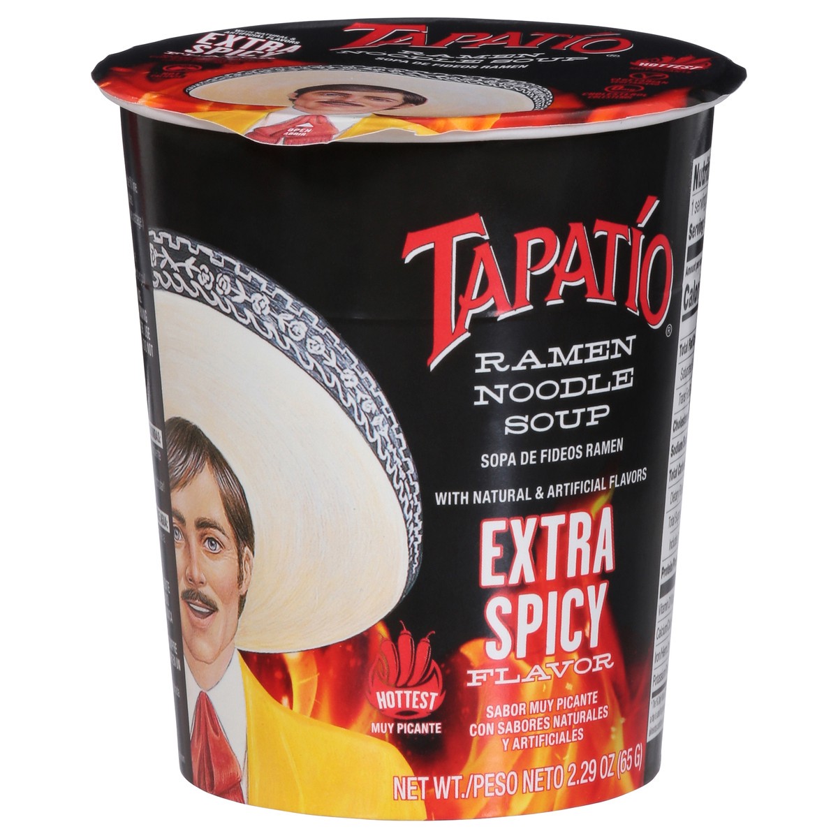slide 2 of 9, Tapatio Ramen Cups Extra Spicy 65 Gram, 65 gram