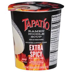 Tapatio Ramen Cups Extra Spicy 65 Gram