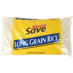 slide 1 of 1, Always Save Long Grain Rice, 32 oz