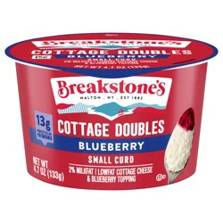 Breakstones Blueberry Cottage Cheese Doubles