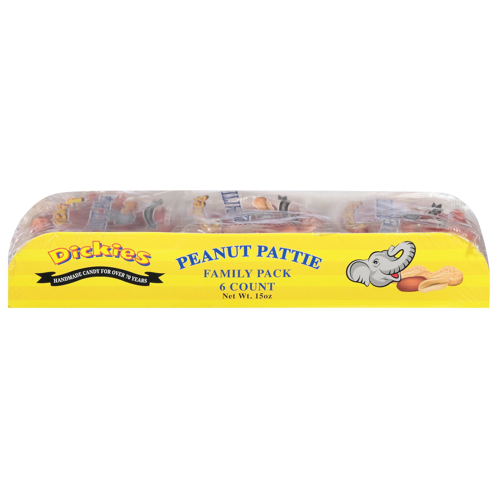 slide 1 of 1, Dickies Family Pack Peanut Patties, 6 ct