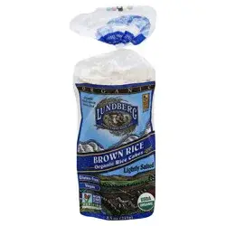 Lundberg Family Farms Organic Lightly Salted Brown Rice Cakes