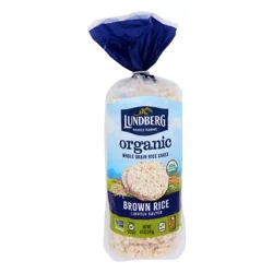 Lundberg Family Farms Organic Lightly Salted Brown Rice Cakes 8.5 oz